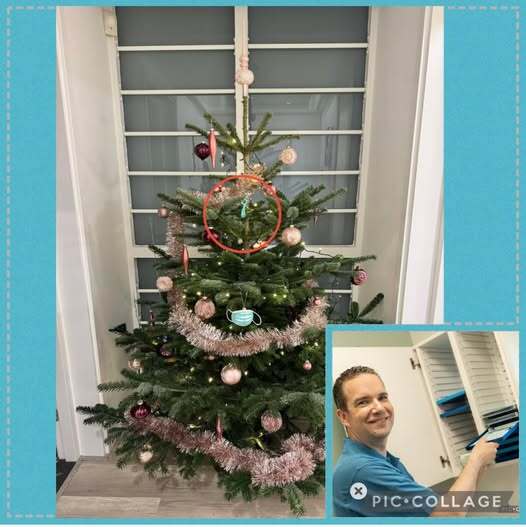 kerstboom in de praktijk